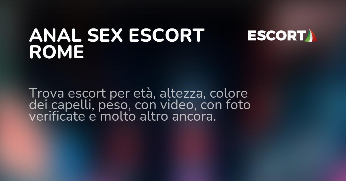 SEX ESCORT in Rome